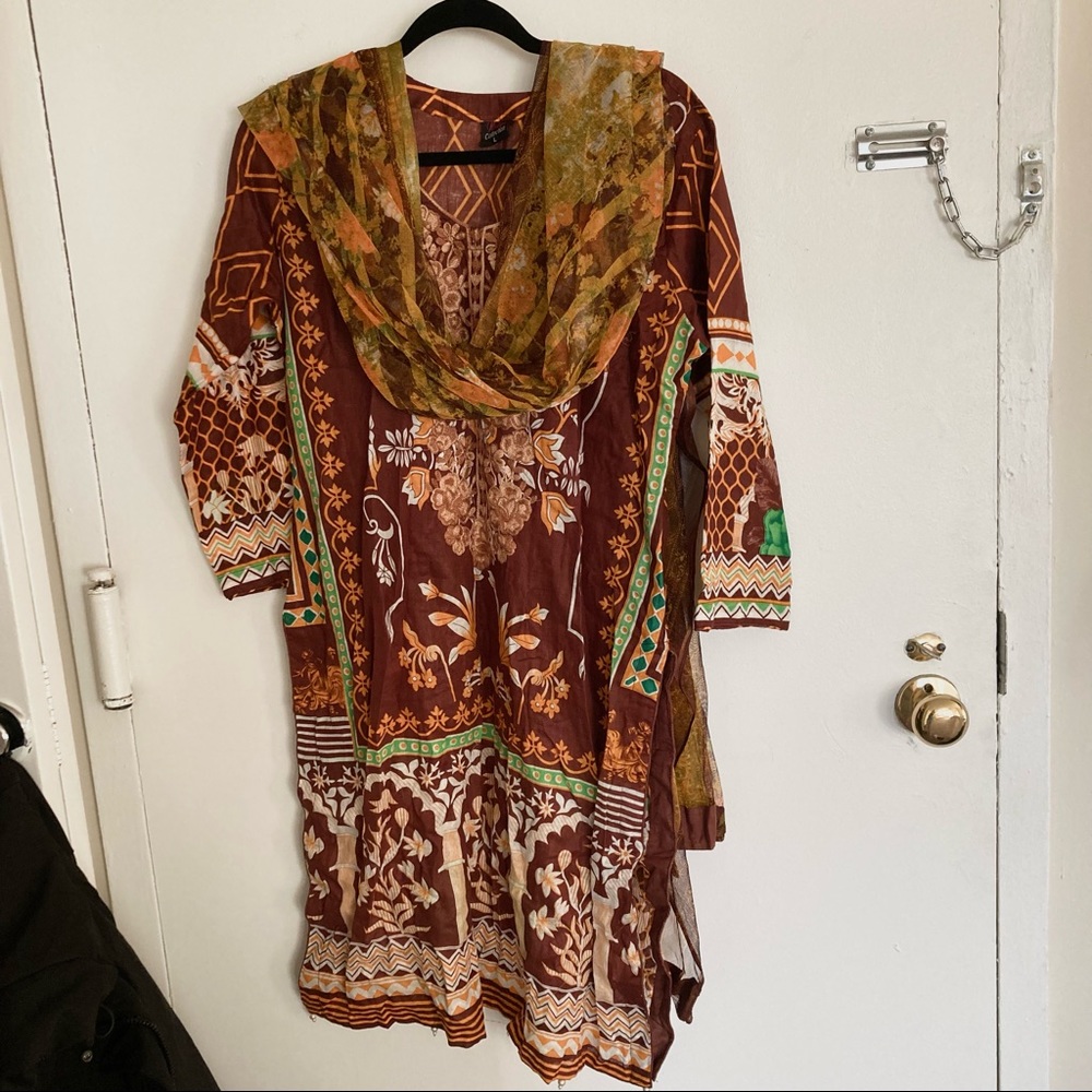 3 pcs Indian Traditional Clothes Size L
